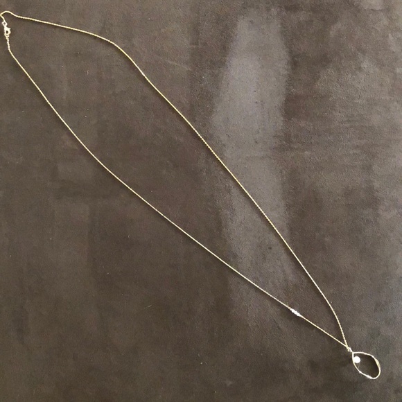 Gap green and white stripe shirt with navy trim - Picture 8 of 8